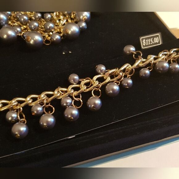 Bella Del Mar BNIB ~ STUNNING  SET Necklace Bracelet and Earrings - Picture 14 of 16